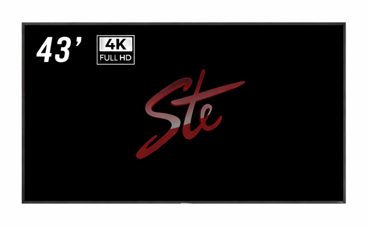 Télécharger le catalogue ECRAN 43’' (95,2cm de largeur x 53,6cm de hauteur - 109,2cm de diagonale) SAMSUNG - évènementiel en Normandie