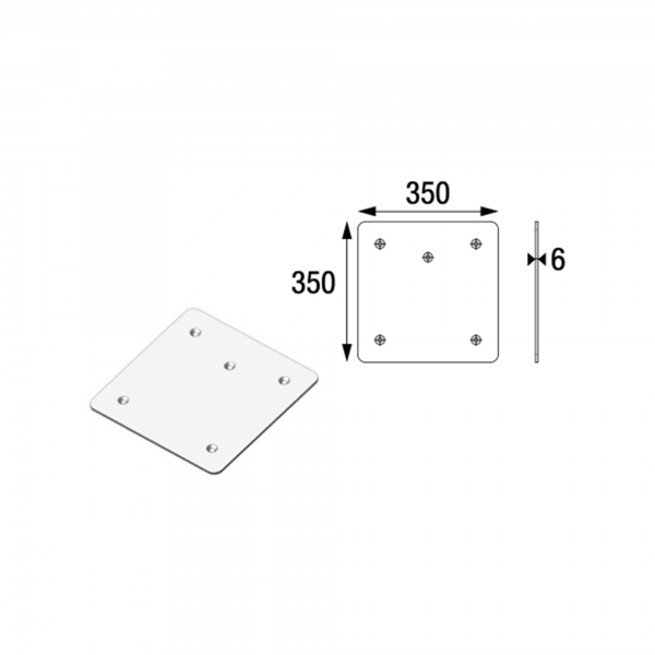 Télécharger le catalogue EMBASE LÉGÈRE CARRÉE 35X35 ALU EM259 - évènementiel en Normandie