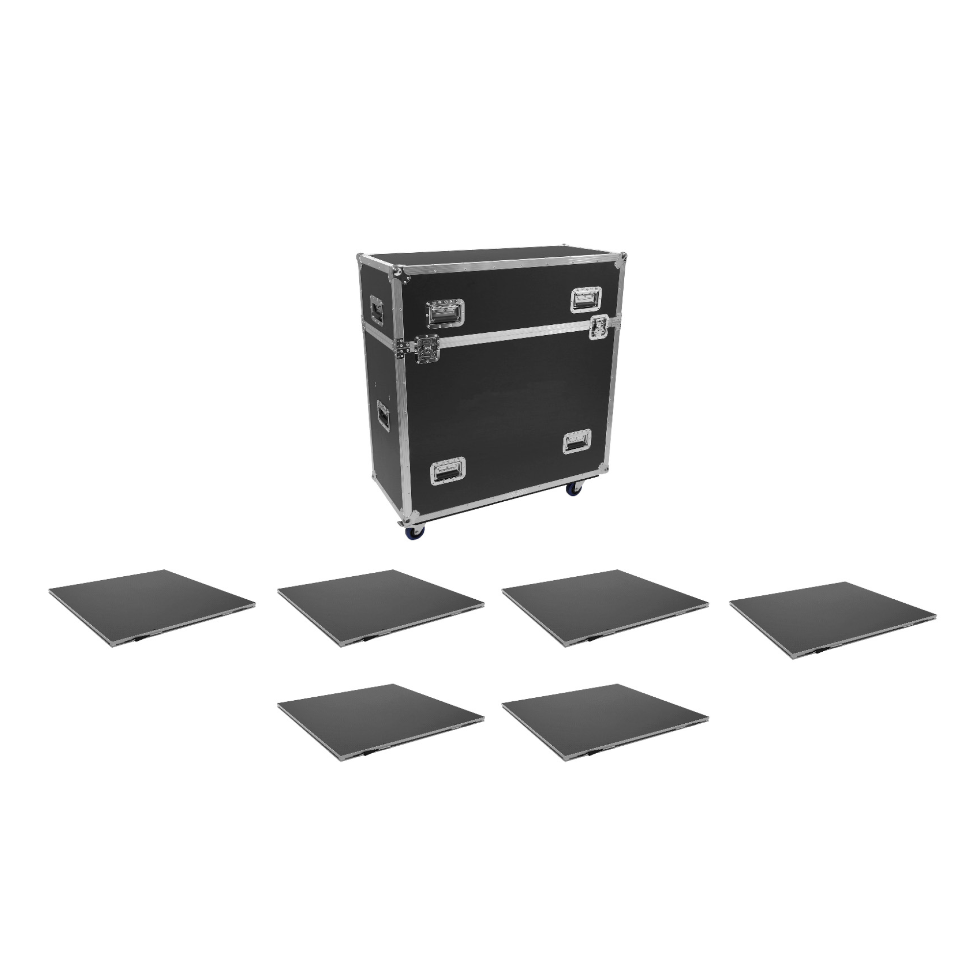 Télécharger le catalogue KIT DE 6 PRATICABLES DE SCENE 1X1M EN FLIGHTCASE - évènementiel en Normandie