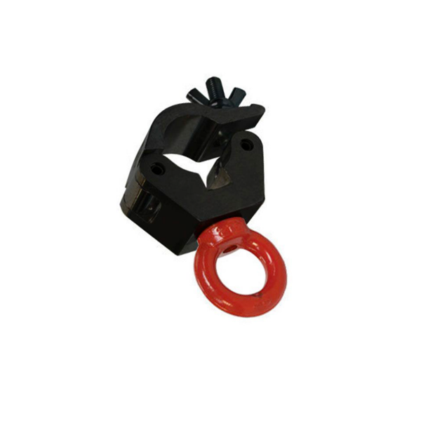 Télécharger le catalogue Crochet simple cercle noir avec anneau ROUGE SWL 750KG 48-51mm - évènementiel en Normandie