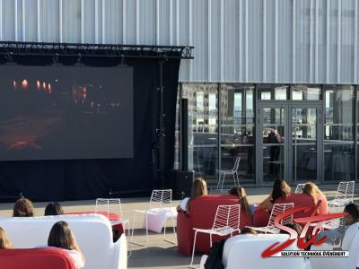 Rooftop sur le port du Havre - Solution Technique Evènement à Caen
