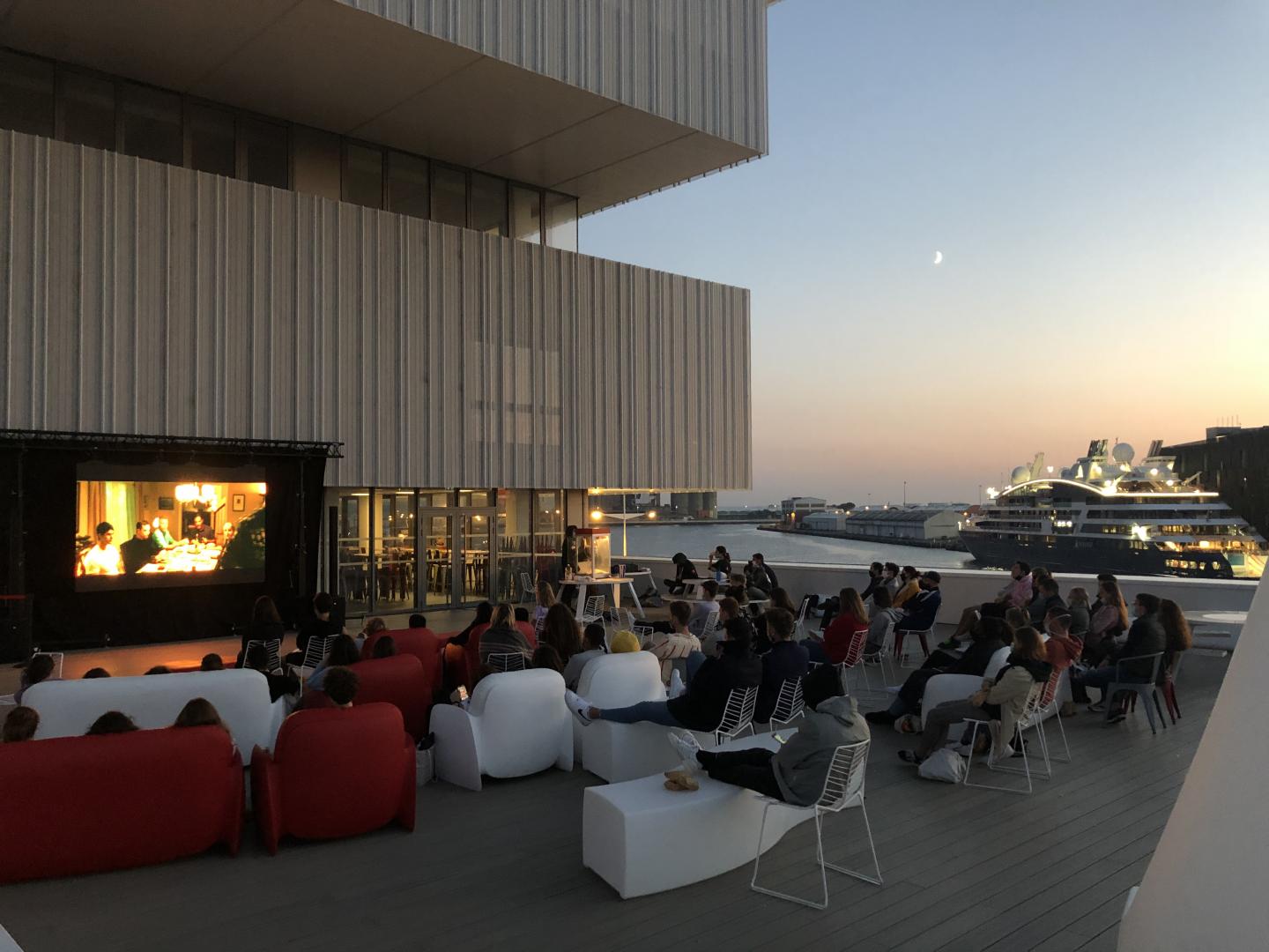 Rooftop sur le port du Havre - Solution Technique Evènement à Caen