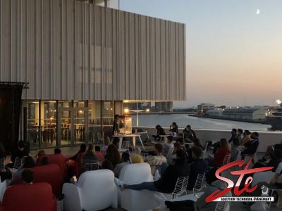 Rooftop sur le port du Havre - Solution Technique Evènement à Caen