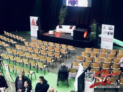 Grande Nef du WIP Colombelle - Solution Technique Evènement à Caen