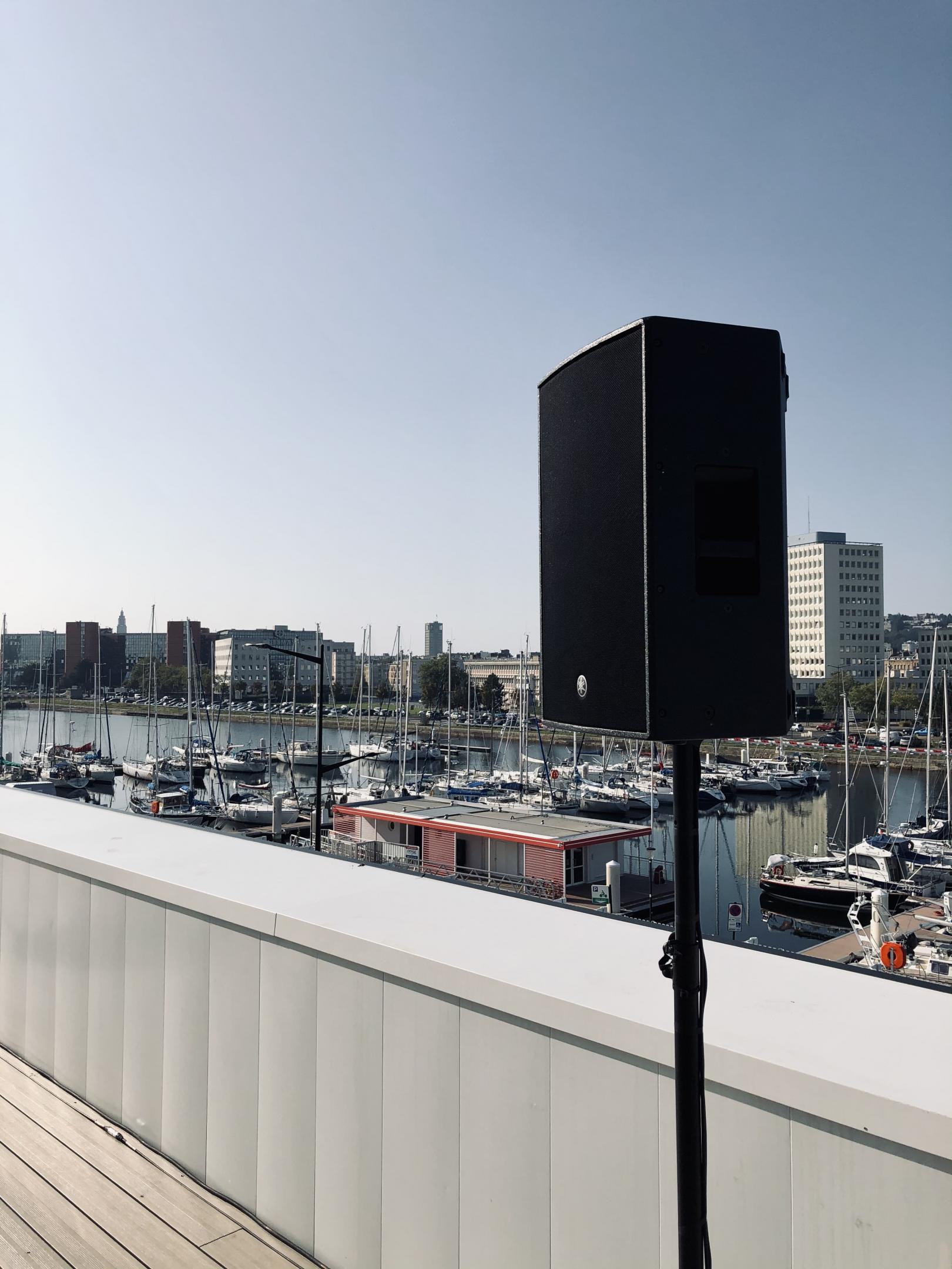 Rooftop sur le port du Havre - Solution Technique Evènement à Caen