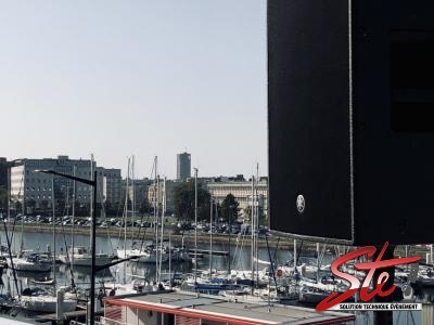 Rooftop sur le port du Havre - Solution Technique Evènement à Caen